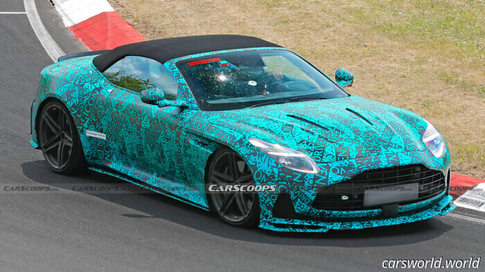 Aston Martin alza lo stoppino sulla DB12 Volante / Carscoops